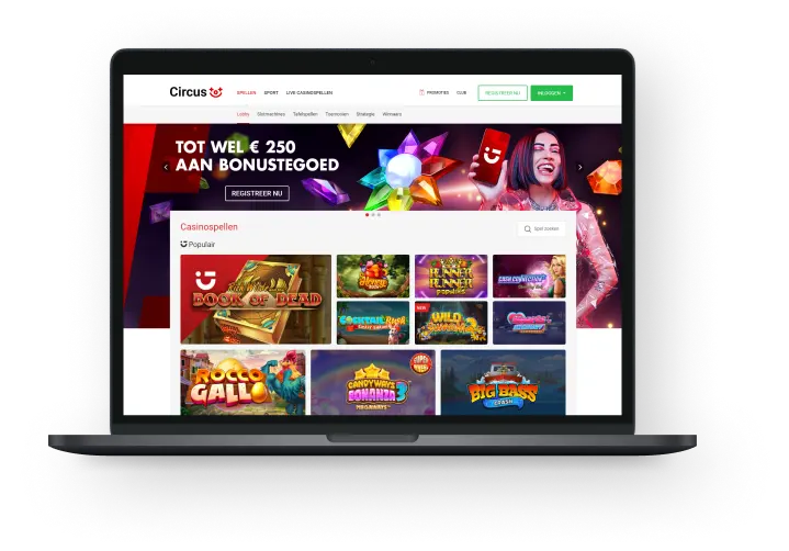 Online Casino Circus Desktop